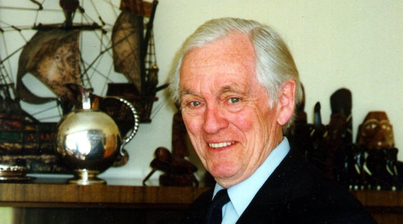 Reinhard Hardegen, commander of U-123, met with Brunswick native Jack Lang in 1996 at his home in Bremen, Germany, to talk about the bloody Battle of the Atlantic in the first months of World War II. Hardegen is credited with sinking 22 ships, including the City Of Atlanta. CONTRIBUTED BY JACK LANG