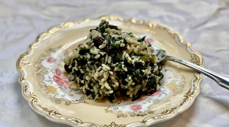 A pressure cooker makes easy, no-pressure risotto. (Kellie Hynes for The Atlanta Journal-Constitution)