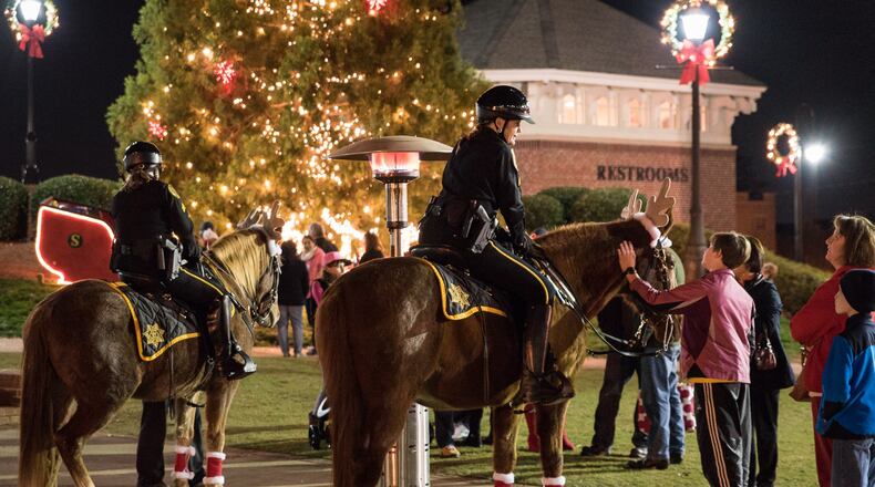 Duluth’s Fall Festival Committee has donated $3,000 to support the city’s annual tree lighting. Courtesy of City of Duluth