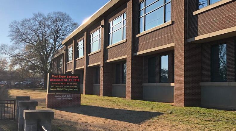 Tucker High School is one of about a dozen schools with heating and cooling issues. (AJC FILE PHOTO)