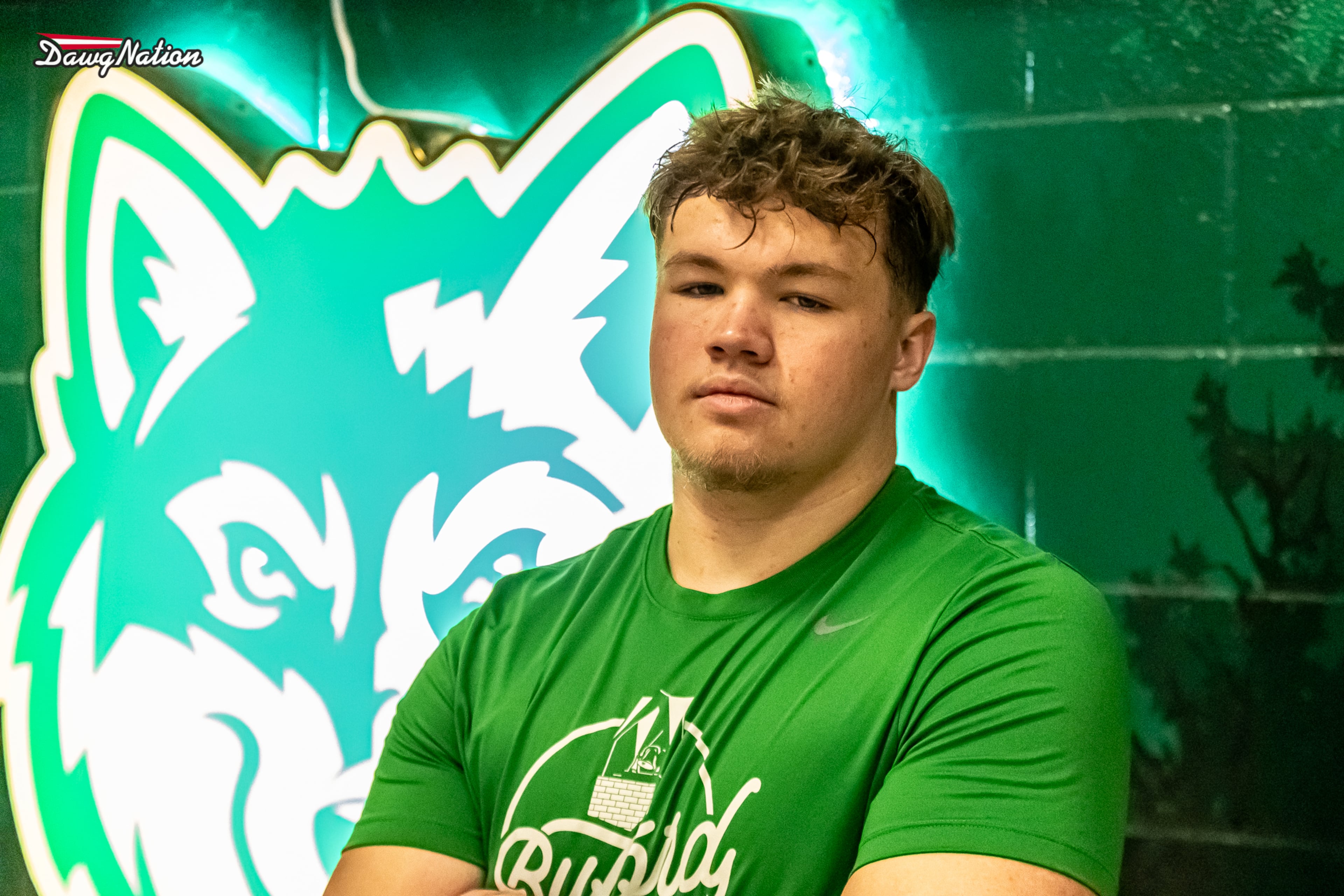 UGA has two commitments from Georgia High School Football Daily's list of top 10 offensive linemen in Georgia: Buford's Graham Houston (pictured) and Zykie Helton of Carrollton. (Jeff Sentell/DawgNation)