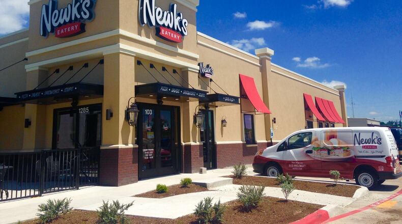 Newk’s plans to open five Central Texas locations by 2019.