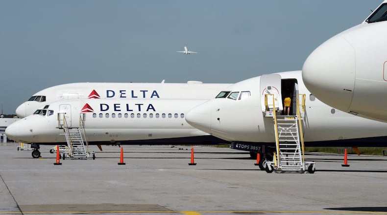 Delta Air Lines is expected to make about $40 million a year from the Georgia Legislature’s decision during last week’s special session to stop jet-fuel taxes. KENT D. JOHNSON