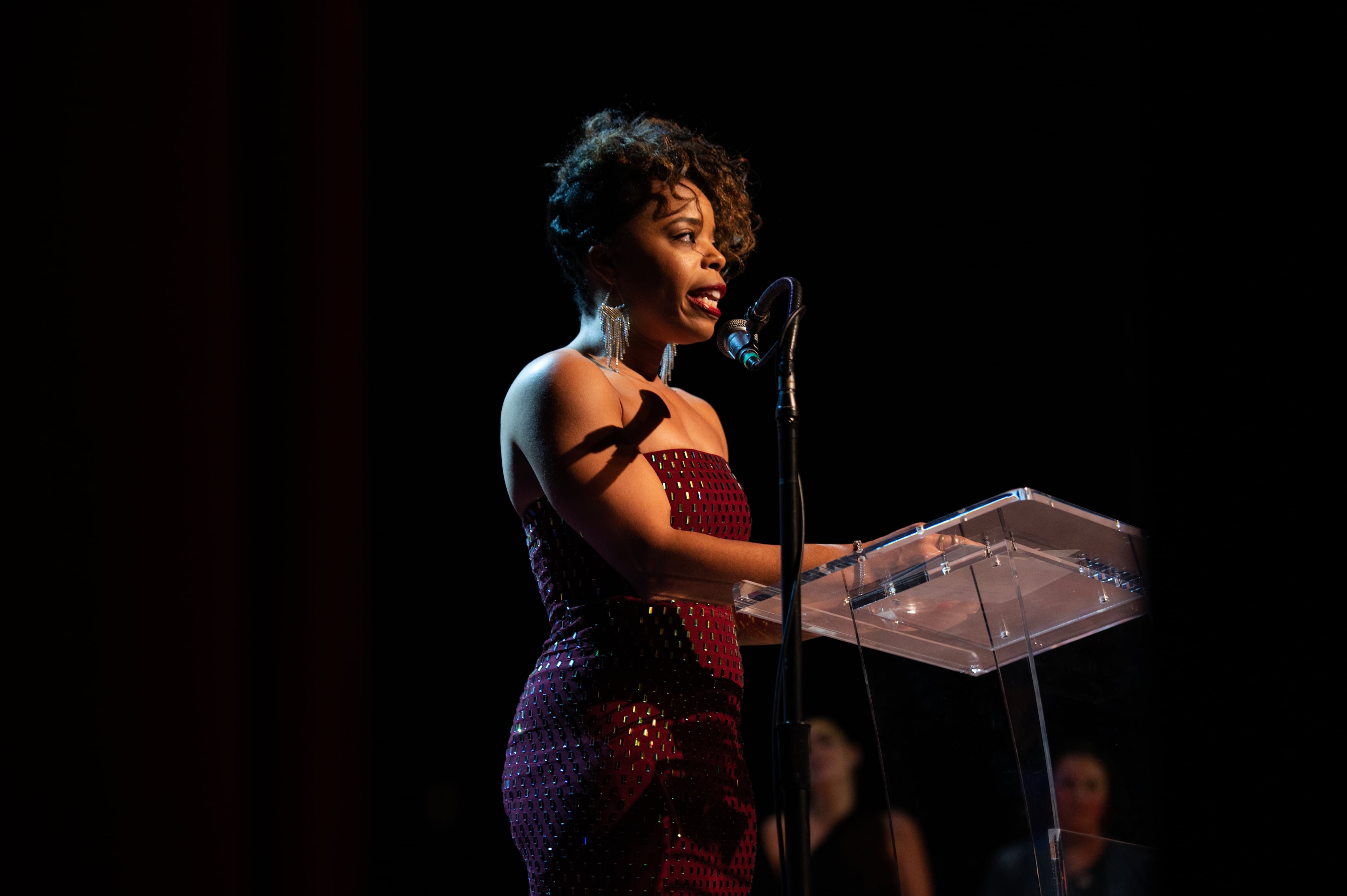 Tiffany Denise Hobbs earned a Supporting Actor award for her role in "Doubt" at Actor's Express. (Courtesy of Robert Mitchel Owenby)