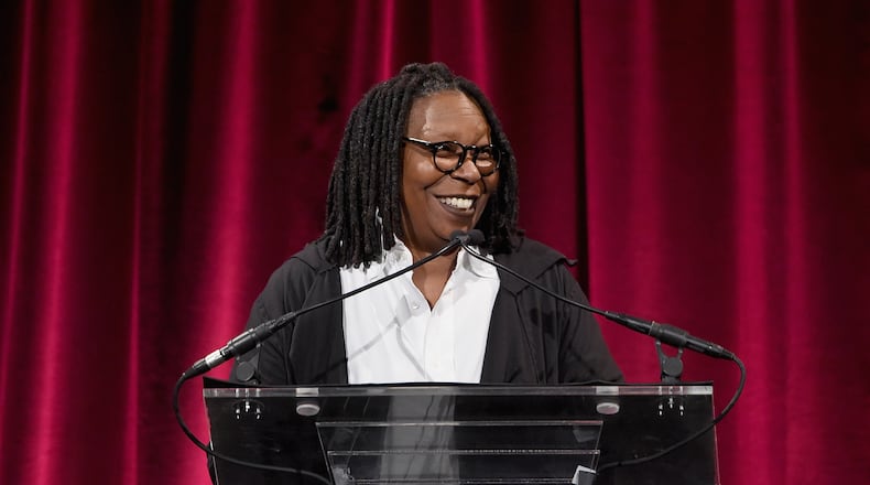 NEW YORK, NY - JANUARY 26: Whoopi Goldberg speaks at the 20th Annual FGI Rising Star Awards at Cipriani 42nd Street on January 26, 2017 in New York City. (Photo by Jamie McCarthy/Getty Images)