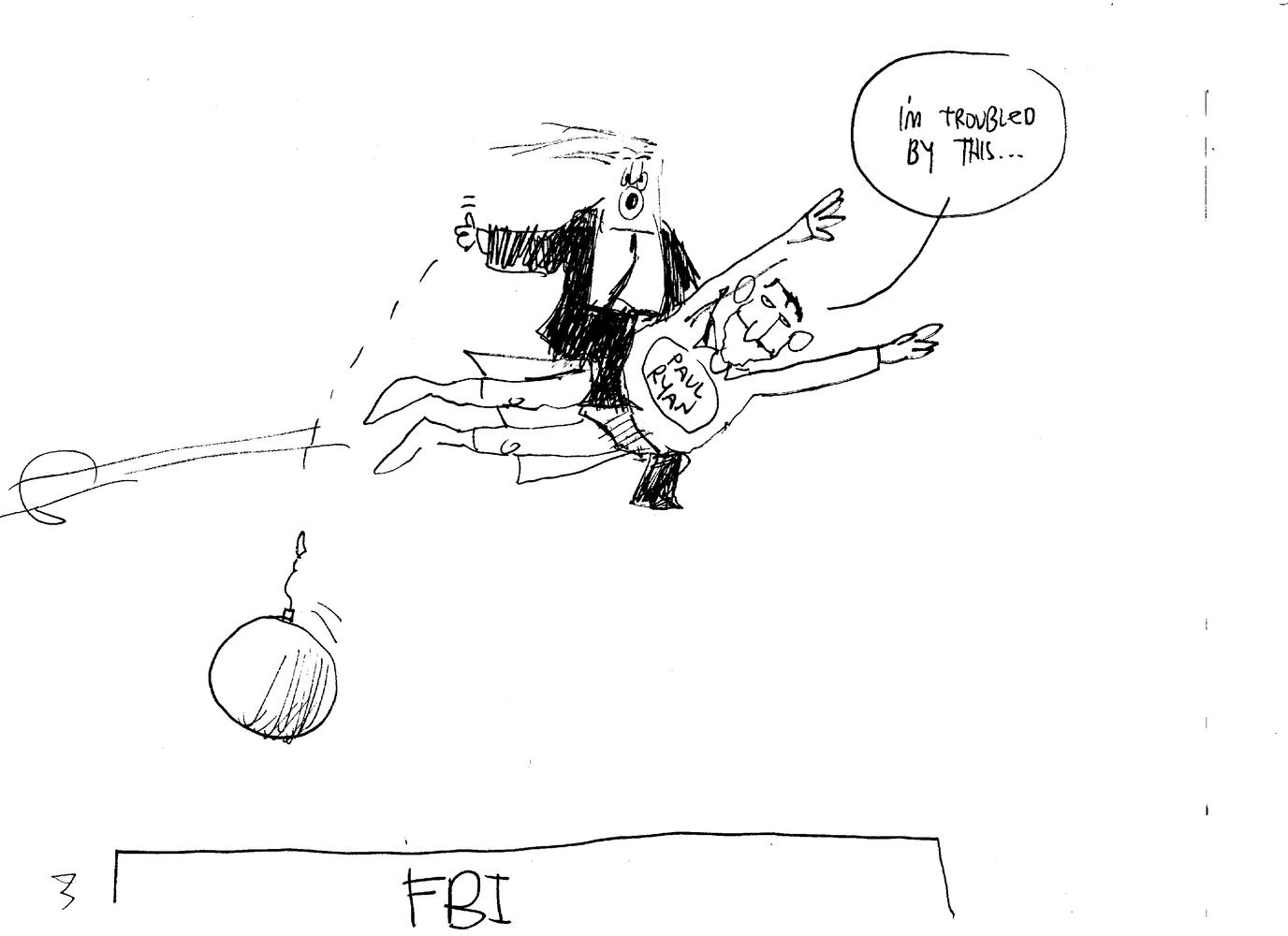 Mike Luckovich Round File February 9 2018