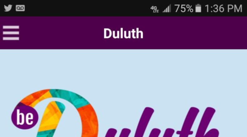 Duluth recently received a $2,000 grant to help update the city’s mobile application. Courtesy City of Duluth