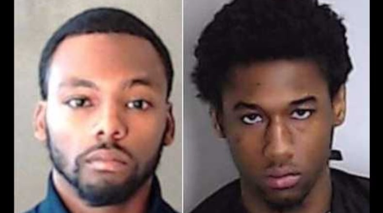 Djanoi Ramgeet, left, and Joshua L. Johnson