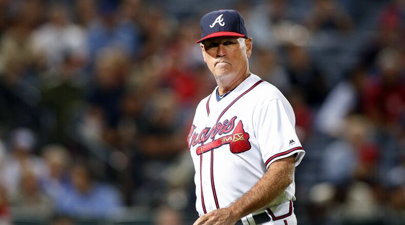 After guiding the Braves to a 50-47 record in their last 97 games in 2016, Brian Snitker had the interim label dropped from his title and now begins his first spring training as major league manager. (AP file photo)