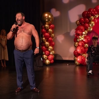 Netflix's "Free Bert" is a comedic series shot in Atlanta, where Bert Kreischer plays a fictionalized version of himself. (Courtesy of Tom Griscom/Netflix)