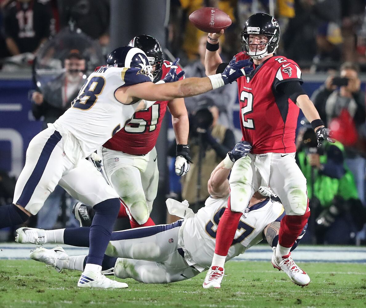 Photos: Falcons tackle the Rams in NFL playoffs