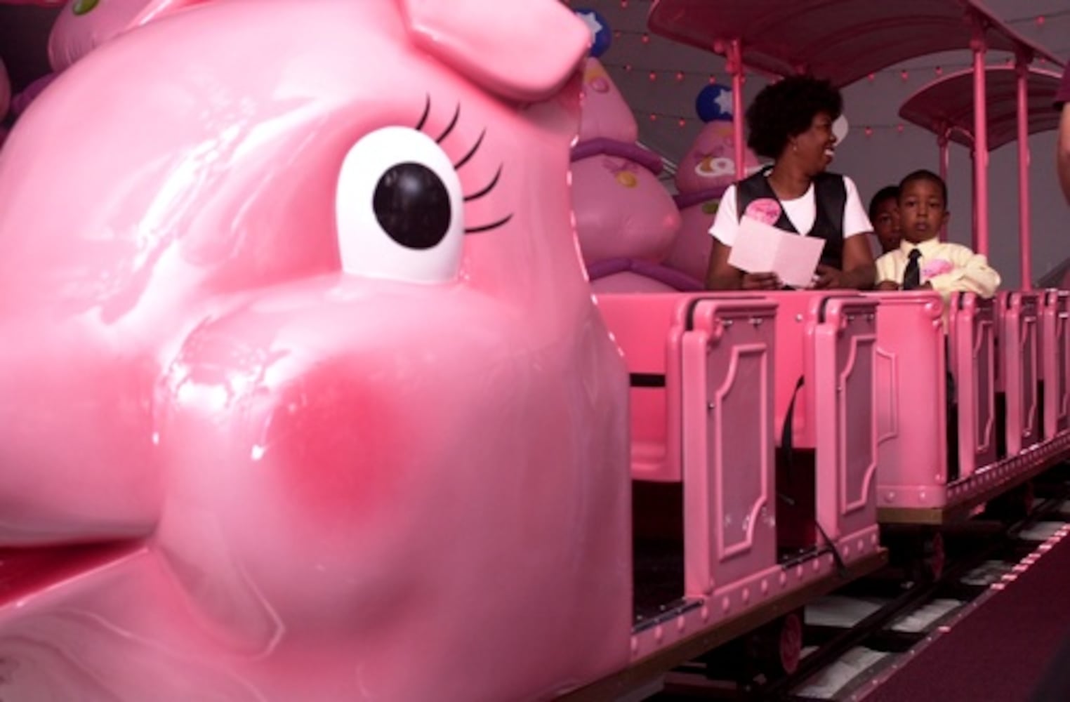 Generations of joy from the Pink Pig