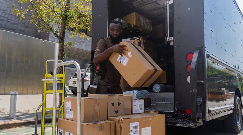 Americans have kept spending, despite fears of a recession, adding to hiring for logistics, driving and warehouse jobs. (Hiroko Masuike/The New York Times)