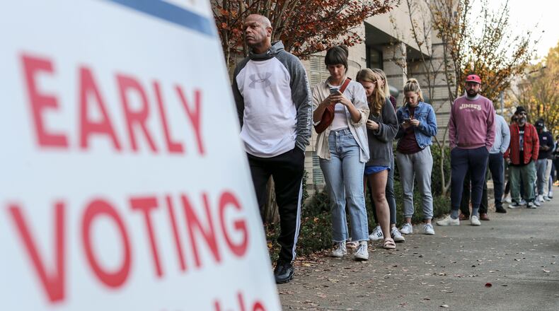 Voters are returning to the polls to decide special elections in Roswell, East Point and South Fulton. (John Spink / John.Spink@ajc.com)
