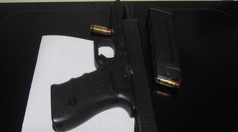 Police seized a handgun Friday from a 6-year-old kindergartner walking into a n Ohio school. (Photo: Columbus Police)
