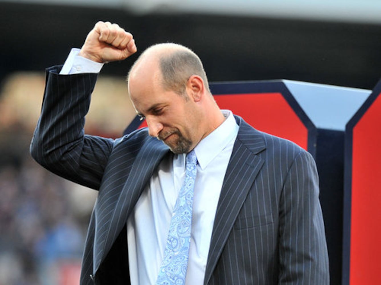 John Smoltz inducted into Braves Hall of Fame