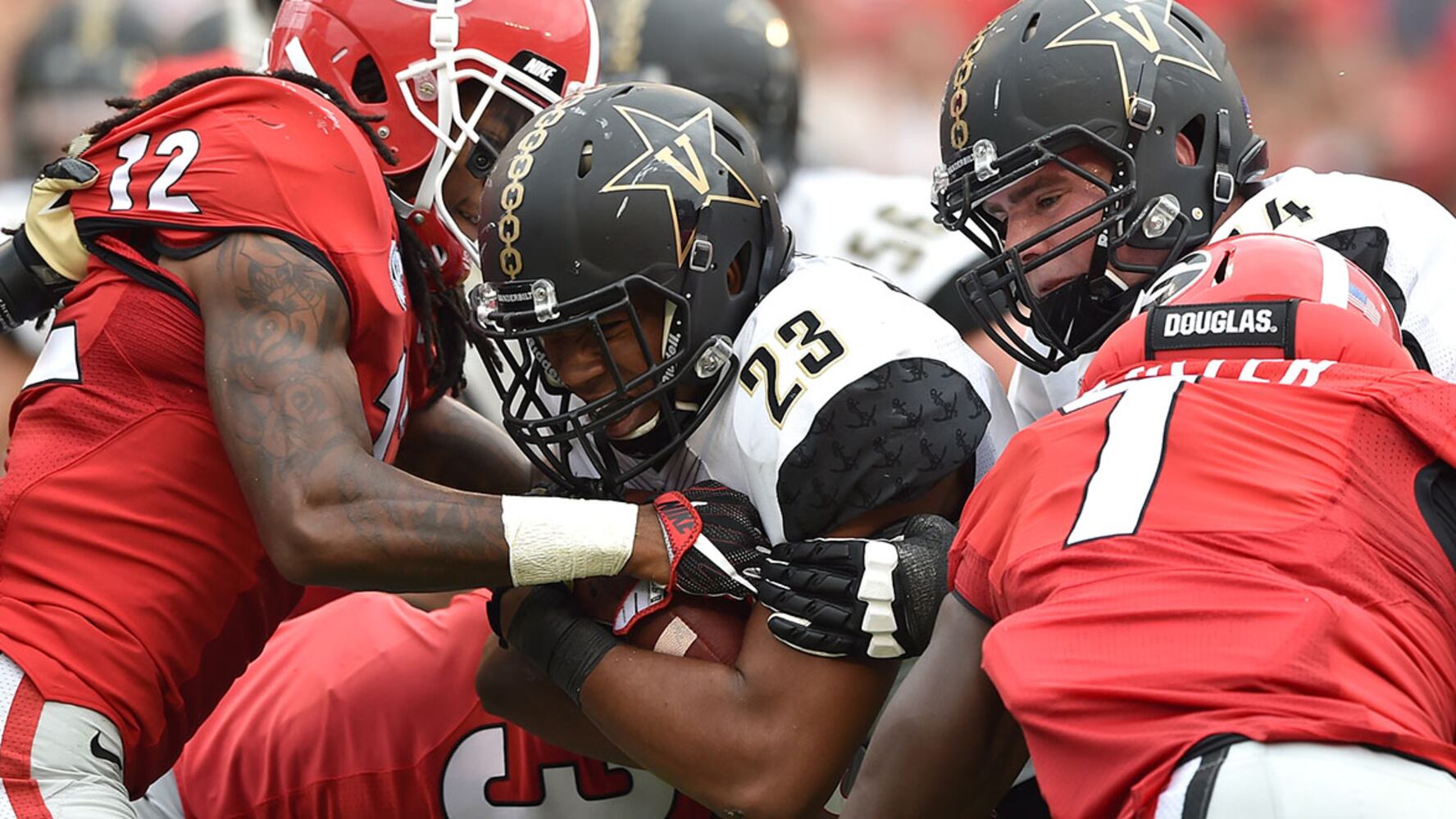 Oct. 15, 2016: Vanderbilt at Georgia