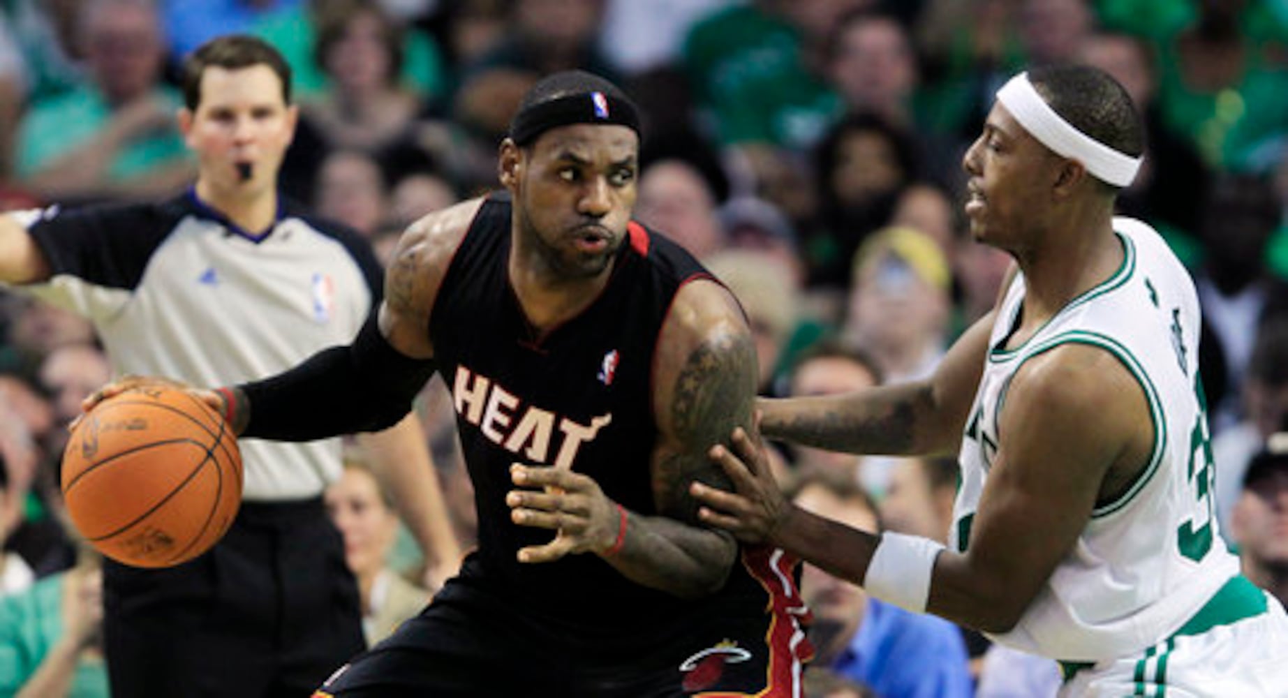 Celtics spoil James' Heat debut
