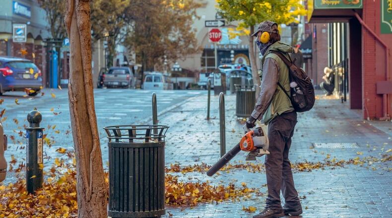 A measure pending in the Georgia General Assembly, House Bill 1301, would limit regulations for noisy leaf blowers.