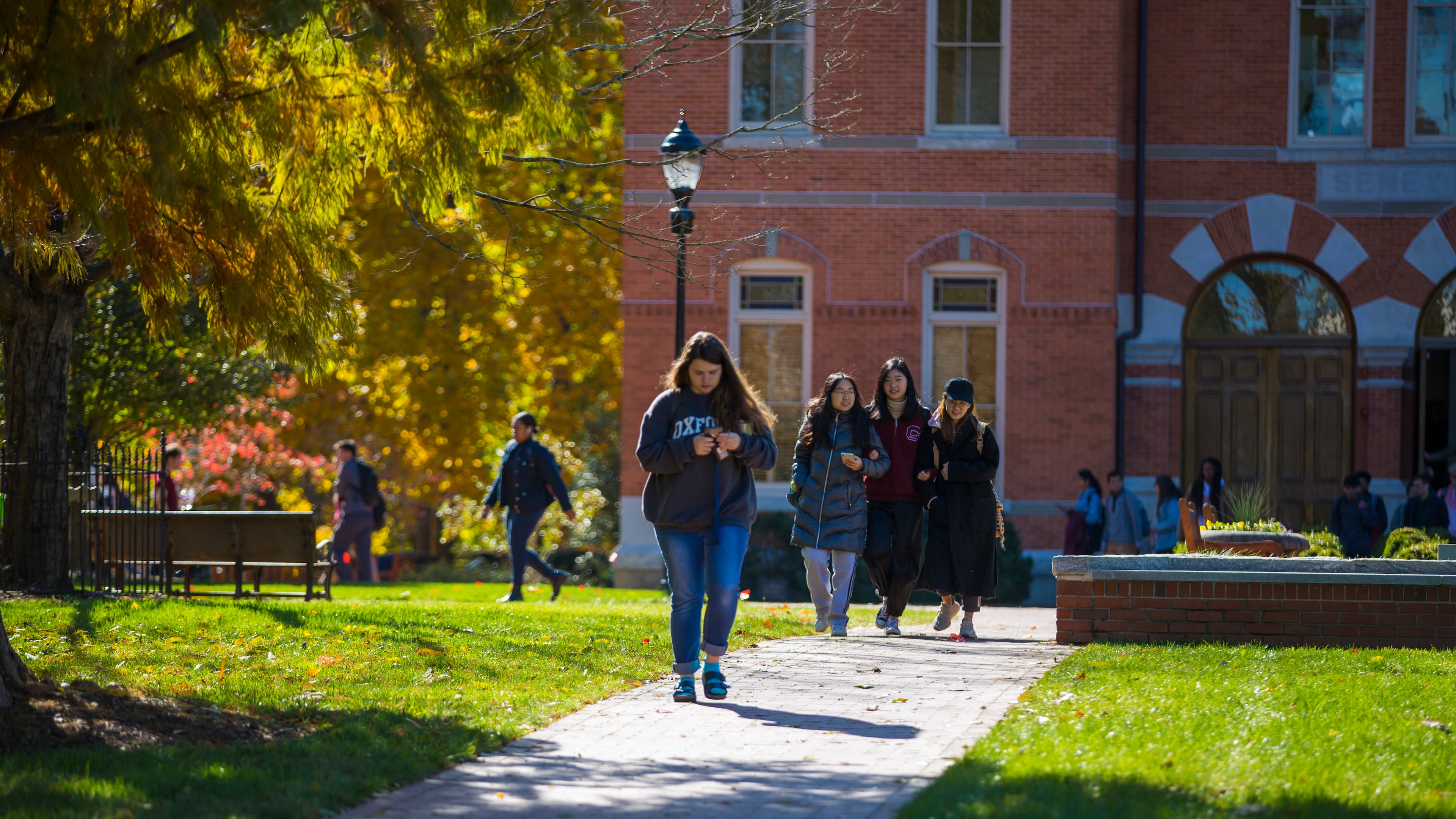 The quadrangle at Oxford College of Emory University. The university announced Wednesday it will be tuition-free for undergraduates whose families earn less than $200,000. (Courtesy of Kay Hinton)