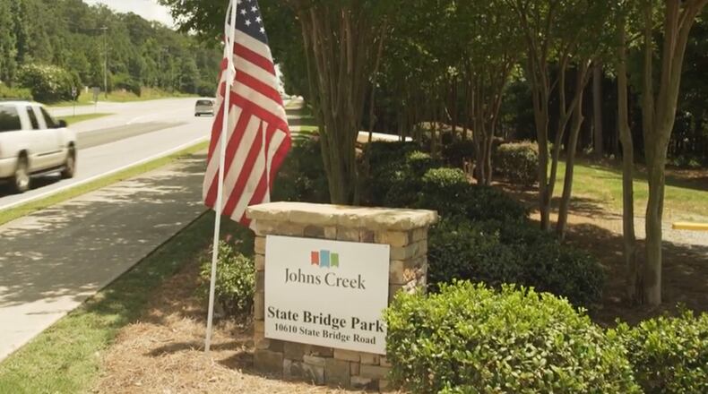 Johns Creek recently opened a new pocket park at 10610 State Bridge Road, just east of the intersection of West Morton and State Bridge roads. (Courtesy City of Johns Creek)