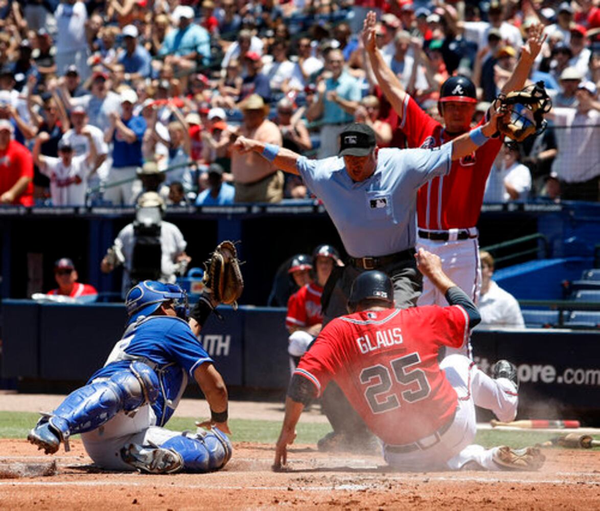 Braves host Royals in series finale