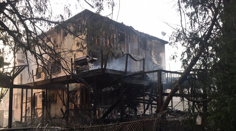 Twenty firefighters were injured battling a blaze on Staten Island. (Photo: New York City Fire Department)