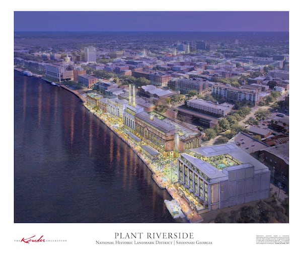 Riverside, photos and renderings of a proposed new development in Savannah.