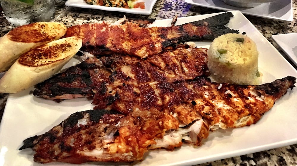 You can’t do any better than the snapper zarandeado at Mariscos El Sazon del Kora. CONTRIBUTED BY WYATT WILLIAMS