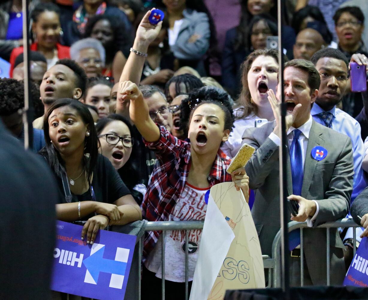 Oct. 30, 2015, Hillary Clinton in Atlanta