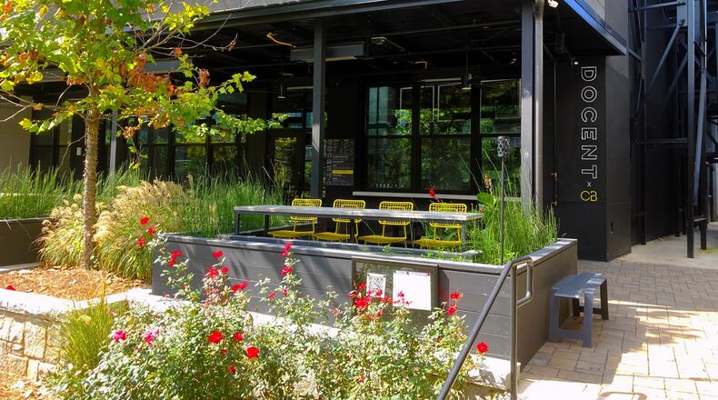 Docent x CB will be located under the covered patio at Cold Beer. / Courtesy of Docent Coffee