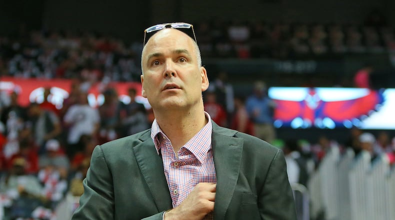 Former Hawks president and general manager Danny Ferry joins the New Orleans Pelicans as a special advisor. CURTIS COMPTON/ CCOMPTON@AJC.COM