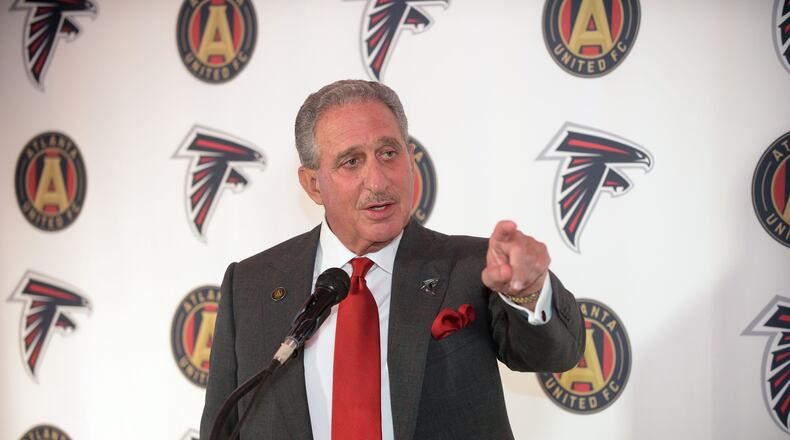 Arthur Blank owns Atlanta United and the Atlanta Falcons. KENT D. JOHNSON /KDJOHNSON@AJC.COM