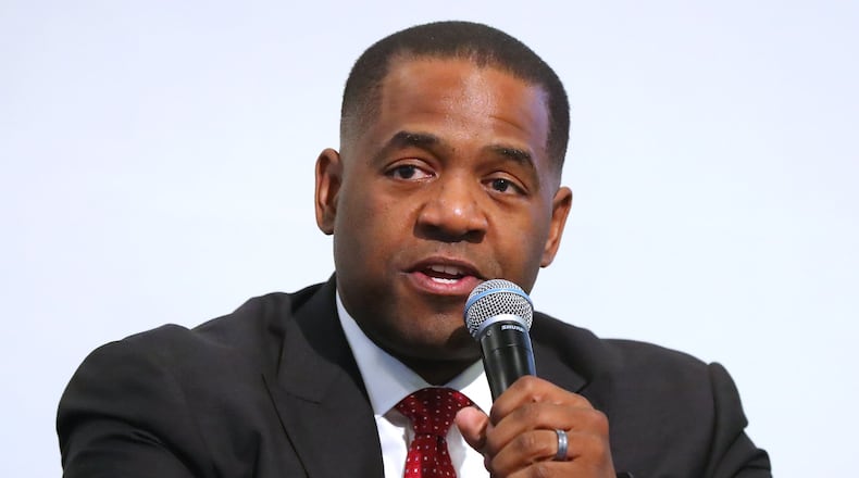 Atlanta City Council President Ceasar Mitchell participated in a mayoral forum at the Loudermilk Conference Center in Atlanta. Curtis Compton/ccompton@ajc.com