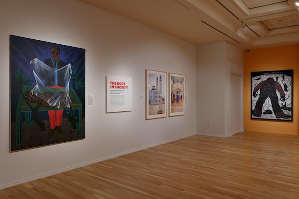 "Insistent Presence" is named for the persistent appearance of the human figure in contemporary African art practices. (Courtesy of Michael C. Carlos Museum/Mike Jensen)