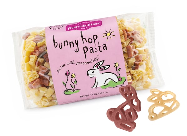 Bunny hop pasta. (Courtesy of Pastabilities)