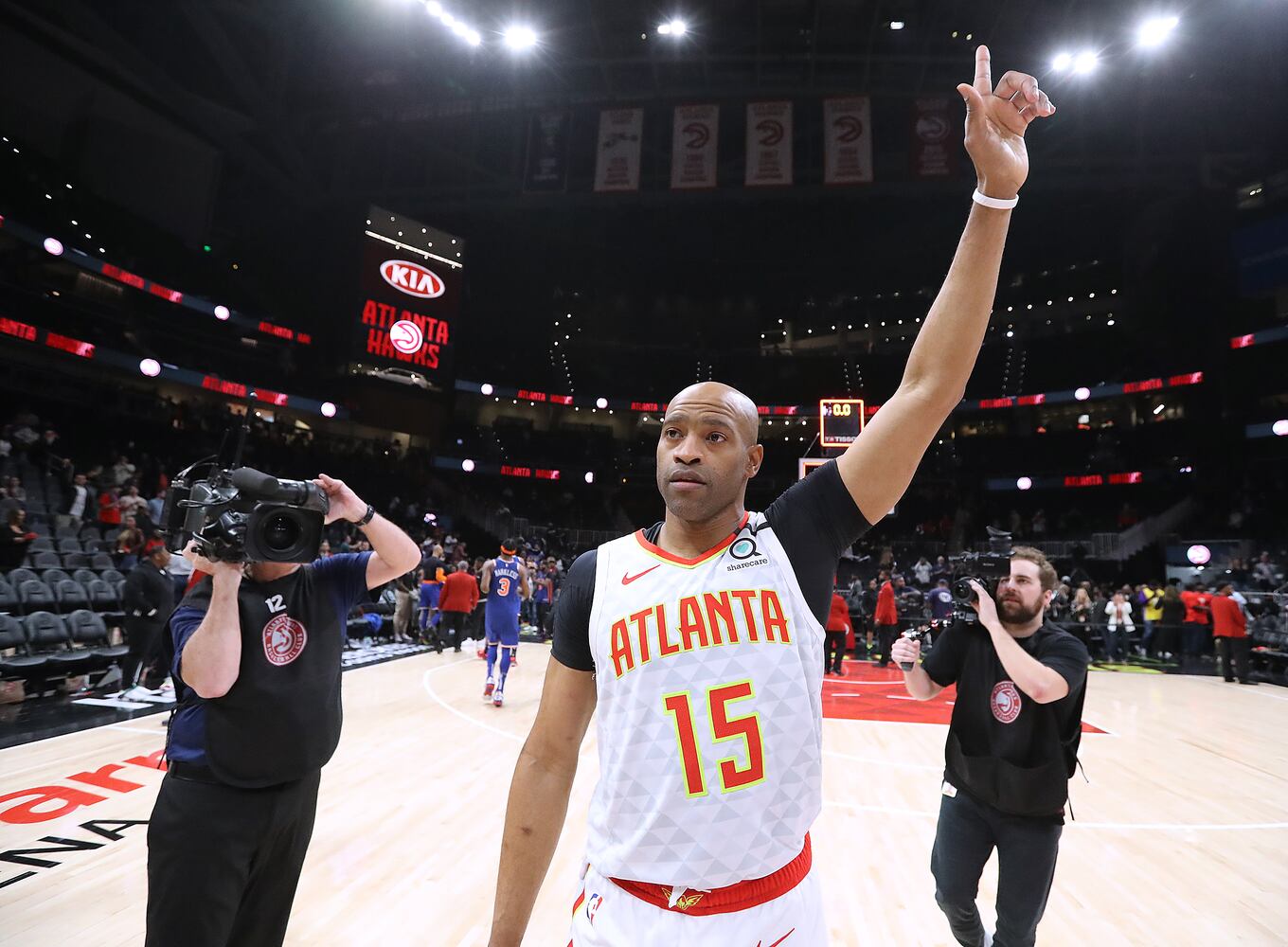Photos: Hawks lose to Knicks amid coronavirus concerns