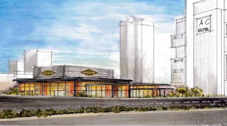 A rendering of Ecco at Phipps Plaza