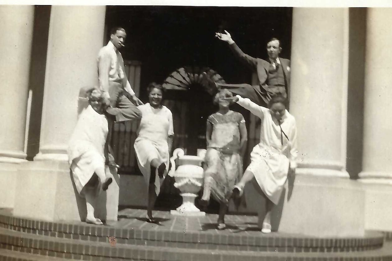A’Lelia Walker (third from left), creator of the cultural salon Dark Tower, hosted friends for long weekends at Villa Lewaro, the lavish estate of Madam C.J. Walker in Irvington, New York. (Courtesy of A'Lelia Bundles)