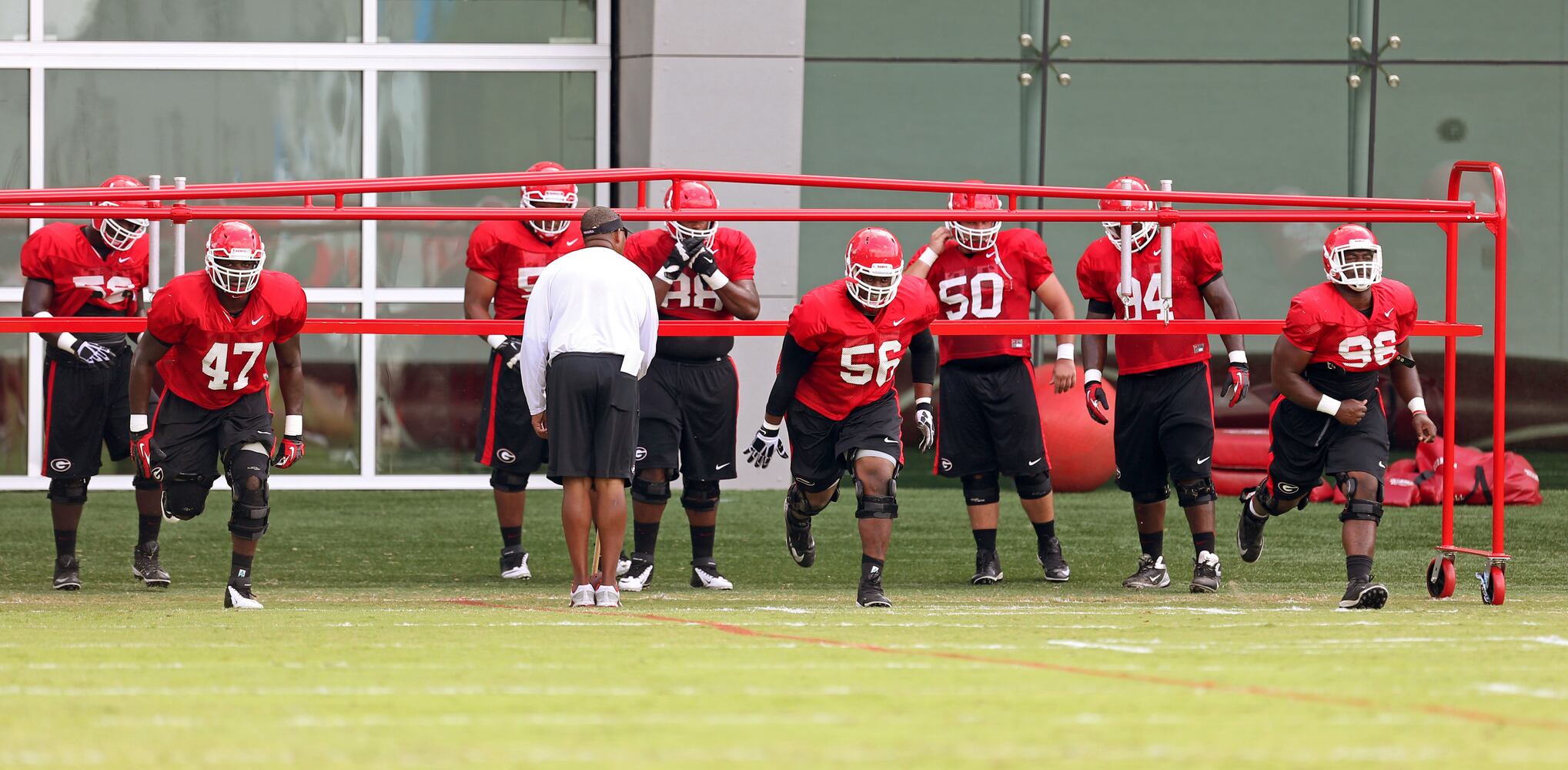 UGA Practice, August 27