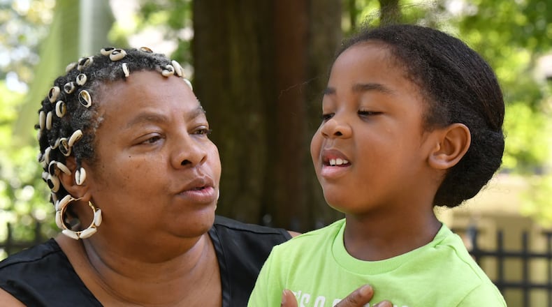 When her four-year-old grandson Kawan Ward was unresponsive and feverish one morning in April, Vanessa Ward waited for a Grady ambulance to arrive for over an hour before driving him to Egleston Children’s Hospital near Emory University herself. (Hyosub Shin / Hyosub.Shin@ajc.com)