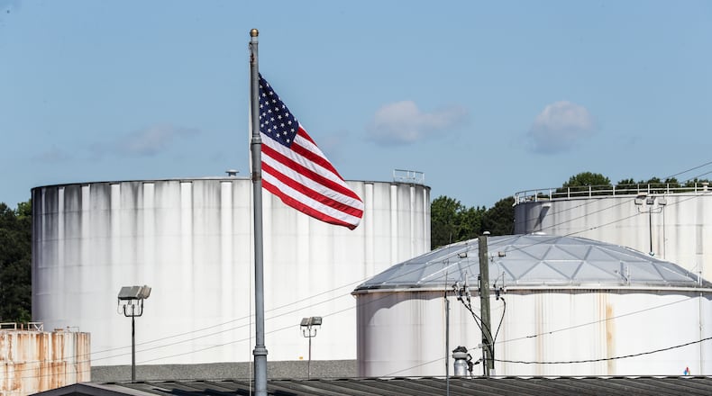 The Chevron Doraville Terminal in DeKalb County. (John Spink / john.spink@ajc.com)