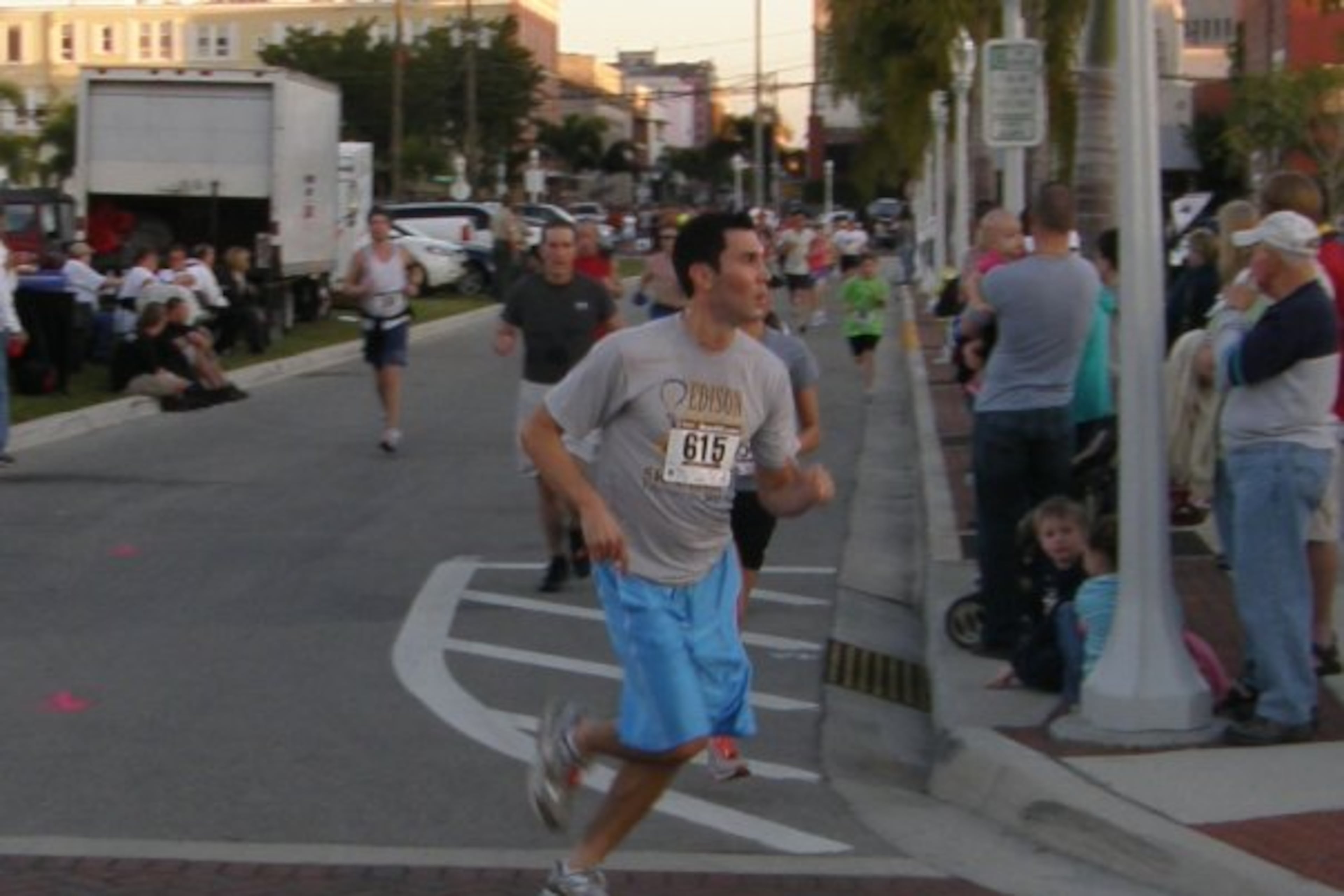 AJC opinion editor David Plazas runs the Edison Festival of Light 5K in Fort Myers, Florida in 2010. (Courtesy of David Plazas)