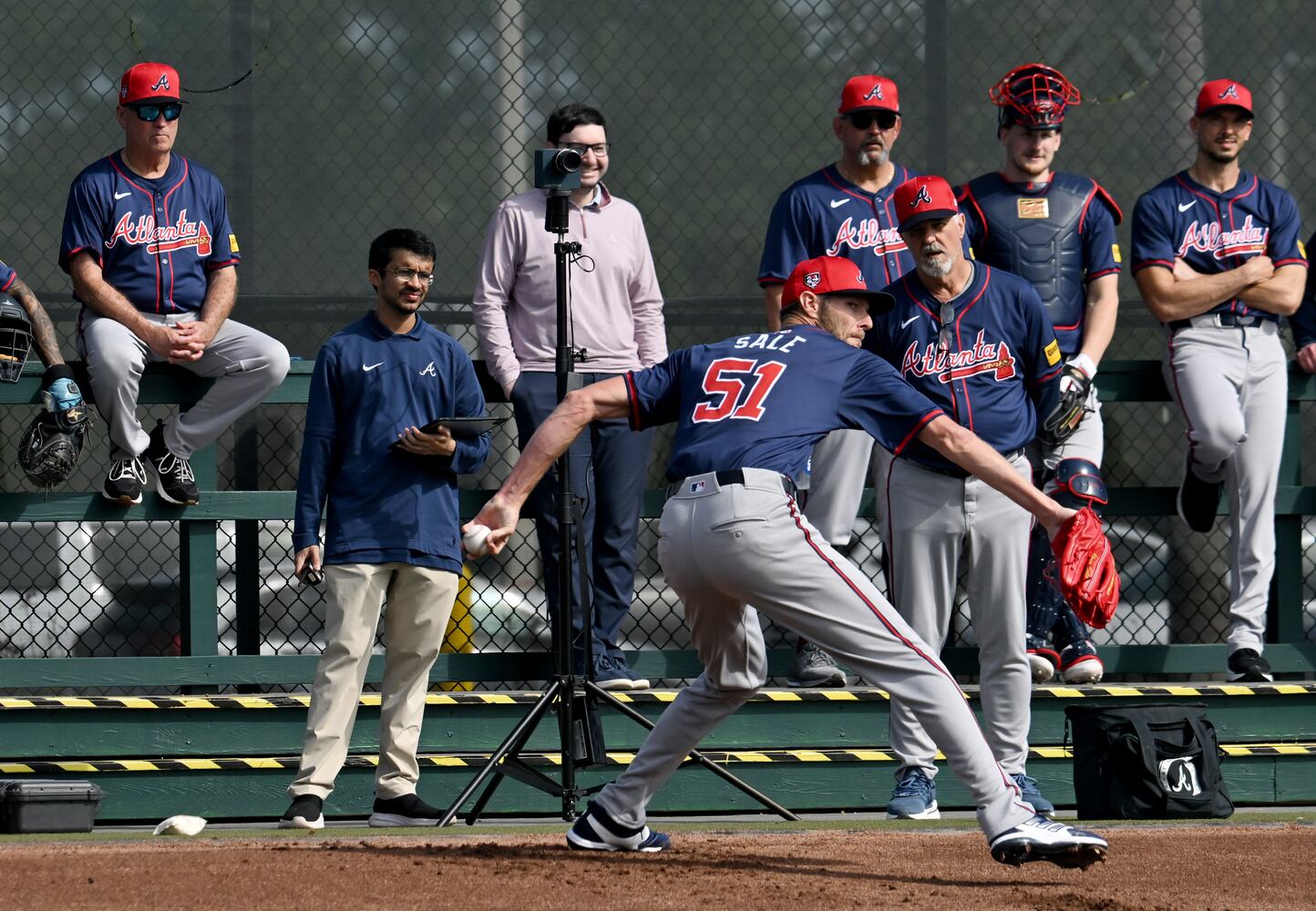 Braves spring training - Day 3