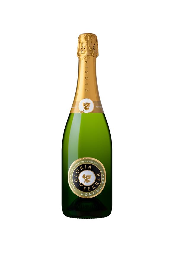 A stand-alone bottle of Gloria Ferrer Sonoma Brut Sonoma.