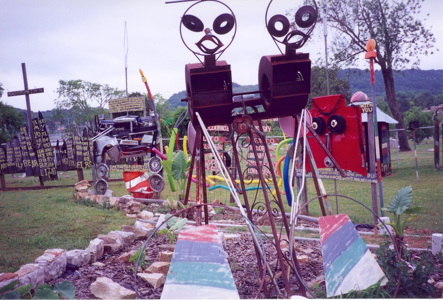 Inside Joe Minter's African Village in America in Birmingham, Alabama