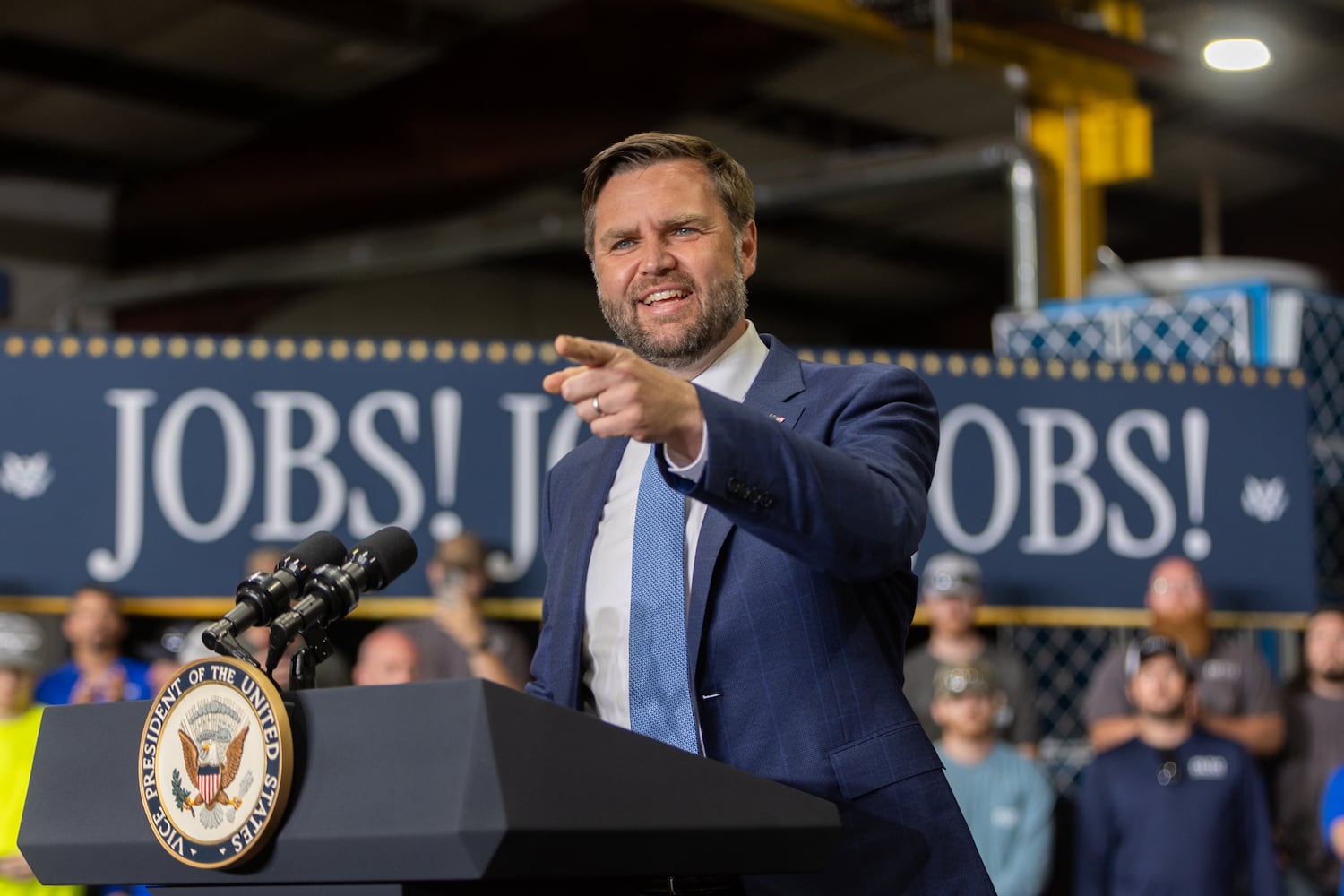 Vance leans into pitchman role for Trump’s tax law in Georgia

