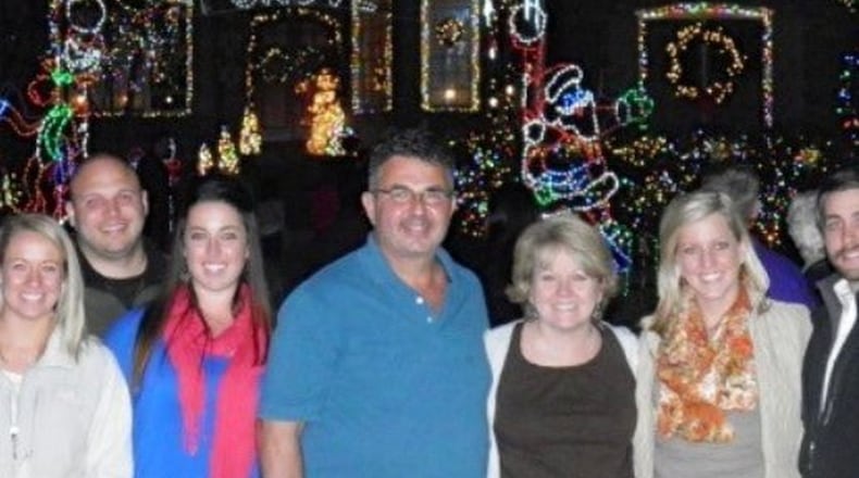 Tony Paradowski used his engineering and woodworking skills every year to create a home Christmas light display that drew thousands of onlookers.