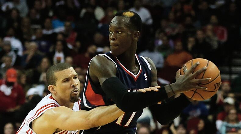 Dennis Schroder appeared in 11 games for the Hawks before being assigned to the D-League earlier this month.