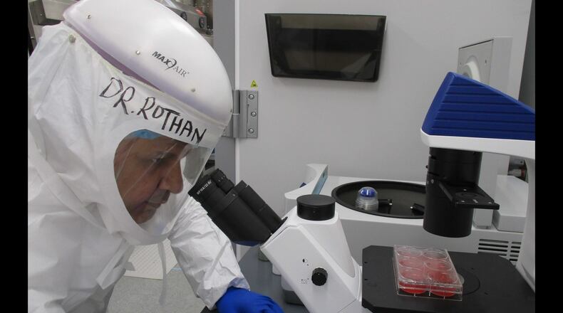 Georgia State University postdoctoral researcher Hussin Rothan participates in a project to determine the potential use of the arthritis drug auranofin as COVID-19 treatment. PHOTO CONTRIBUTED.